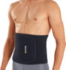 Bracoo Waist Trimmer Sweat Band for Women & Men Black