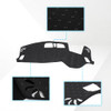 LLKUANG Dash Cover Mat Dashboard Mat Compatible with Mitsubishi Outlander 2023 2024 2025 2026,Polyester Car Dashboard