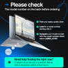 Magnetic Privacy Screen Compatible with MacBook Air 13.6" 2022, 2023, 2024, 2025, M2, M3, M4 Anti-Blue Light Laptop