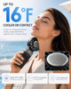 SOTHING Handheld Fan with Power Bank and Retractable USB-C Cable