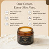Terra Lotus - Organic Grass-Fed Beef Tallow Balm with Raw Honey - Moisturizing Cream - Handmade All-Natural