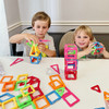 Upgraded Magnetic Blocks Tough Tiles STEM Toys for 3+ Year Old Boys & Girls