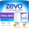 Zevo Flying Insect Trap for Fruit Flies & Gnats, 1 Plug-in Base & 1 Refills