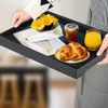 RRX Bed Tray Table with Folding Legs, Breakfast in Bed Tray (1, Black)