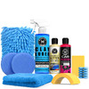 Wontolf Complete Car Clay Bar Auto Detailing Kit, Clay Luber, Butter Wet Wax, Car Wash Soap - Premium Grade Clay