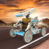 Discovery STEM 12-in-1 Solar Robot Creation 197-Piece Kit with Working Solar Powered Motorized Engine and Gears,