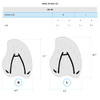 Arena Unisex Adult Vortex Evolution Swimming Hand Paddles for Women and Men Adjustable Straps Curved Design,