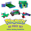 POPULAR PLAYTHINGS Playstix, Starter Set 80 Piece, Building Sticks Kit
