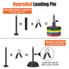 SERTT Weight Loading Pin fit 1 inch Standard and 2 inch Olympic Weight Plate, Gym Pin for Weight Stack with Heavy-Duty