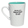Ynsfree World's Greatest Dad 16 OZ Coffee And Tea Cups-For dad,hubby,Valentine's Day,Anniversary,Birthday Funny