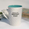 Ynsfree World's Greatest Dad 16 OZ Coffee And Tea Cups-For dad,hubby,Valentine's Day,Anniversary,Birthday Funny