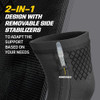 Futuro Premium Compression Knee Sleeve with Stabilizers, Removable Stabilizers, Advanced Customizable Compression
