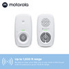 Motorola Nursery Audio Baby Monitor, No WiFi, Long Range 1000 ft, Volume Control, DECT Private Connection, Cry