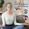 Mr. Sandman Weighted Eye Mask for Sleeping, Blackout Mask, 0.5 lbs, Grey