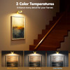 Picture Lights for Wall, Wireless Poster Lights Battery Operated, Gold