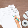 12 Inches LP Divider with Alphabet Labels, 12" 33 RPM Record Divider, Vinyl Record Dividers A-Z