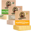 Dr. Squatch Natural Mens Bar Soap - Cold Process Body Soap Bar with Natural Oils - Gifts for Men - Summer Citrus,