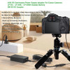 Gonine LP-E6 Dummy Battery for Canon, ACK-E6 Power Adapter DR-E6 DC Coupler