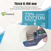 75% Cotton 25% Linen Business Paper, 85gsm 8.5AA-11A Inkjet Printer Paper, Waterproof White Copy Paper -100 Sheets
