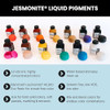 Jesmonite Liquid Pigment Highly Concentrated Water-Based Colorant Compatible with Jesmonite AC100 Eco-Resin