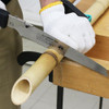 KAKURI Japanese Hand Saw [Bamboo Cutting] 8-1/4" Japanese Pull Saw with Blade Cover, Made in JAPAN