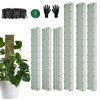 60"/40"/24" Metal Moss Pole, D Shape Sphagnum Moss Pole, Moss Poles for Climbing Plants, Monstera, Indoor Climbing