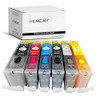 HEMEINY Compatible Refillable Ink Cartridge Replacement for Canon PGI-250 CLI-251 PGI-250XL CLI-251XL,Works with Pixma
