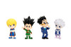 Jada Hunter x Hunter Metalfigs 2.5" 4 Pack (Gon, Killua, Kurapika, Leorio) - Collectible Die-Cast Figures - Authentic