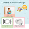 Kalencom Potette Plus 2-in-1 Travel Potty and Trainer Seat - Dual-Purpose Potty Training Toilet Seat - Portable Potty
