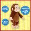 Kids Preferred Curious George Monkey Stuffed Animal Plush Toys Soft Cutest Cuddle Plushie Gifts for Baby and Toddler