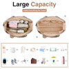KUBYA Diaper Bag Tote, Puffer Diaper Tote Bags for Women Lightweight Travel Work Hospital Baby Bag Crossbody Mommy Bag