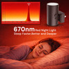 L LOHAS LED Red Night Light, Circadian Night Lights Plug into Wall, 2 Pack