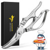MAD SHARK Heavy Duty Poultry Shears,Spring Loaded Kitchen Shears,Dishwasher