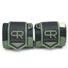 PR Personal Record Heavy Duty Weightlifting Wrist Wraps, Green Camo