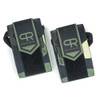 PR Personal Record Heavy Duty Weightlifting Wrist Wraps, Green Camo