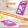 UUcovers Kids Case for iPad Pro 12.9 inch Cover 6th/5th/4th/3rd Gen (2022/2021/2020/2018) with Kickstand/Handle/Stylus