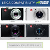 Wasabi Power Battery (2-Pack) and Charger for Leica BP-DC4, C-Lux 1, D-Lux 2, D-Lux 3, D-Lux 4