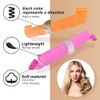 40pcs Heatless Spiral Hair Curlers for Long Hair - Heatless Curls Overnight 22inch Magic Hair Rollers No Heat Curlers