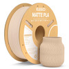 ELEGOO Matte PLA Filament Beige 1KG, 1.75mm 3D Printer Filament Dimensional Accuracy +/- 0.02mm, 1kg Carboard Spool