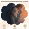 Memeluckon 30 Adjustable Pregnancy Pillow for Side Sleeping