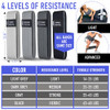 Resistance Bands for Working Out with Workout Bands Guide. 4 Booty Bands for Women Men Fabric Elastic Bands for