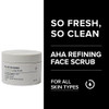 Blind Barber AHA Exfoliating Face Scrub - Daily Exfoliating Face Wash for Men - Cleanse Dirt & Excess Oil, Clear
