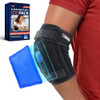 FEATOL Elbow Brace with Ice Pack for Tendonitis and Tennis Elbow-Pain Relief for Cubital Tunnel, Ulnar Nerve