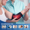 FEATOL Elbow Brace with Ice Pack for Tendonitis and Tennis Elbow-Pain Relief for Cubital Tunnel, Ulnar Nerve