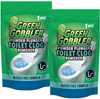 Green Gobbler POWDER PLUNGER Toilet Bowl Clog Remover - 2 Pack Net WT 16.5 oz