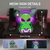 Gamerneon Alien Neon Sign For Men Game Room Sign Teen Boys Bedroom