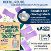 Nespresso Compatible Vertuo Cleaning & Descaling Kit  12 Month Supply - Includes 4 Descaling Powder Solution, 12