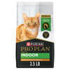 Purina Pro Plan Adult Indoor Chicken and Rice Formula High Protein Cat Food 3.5 Pound (Pack of 1)