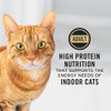 Purina Pro Plan Adult Indoor Chicken and Rice Formula High Protein Cat Food 3.5 Pound (Pack of 1)