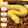 ReptiChip Reptile Bedding Loose Coconut Chip 12 Quart Coco Husk Substrate Mulch for Snake Habitat, Ball Python